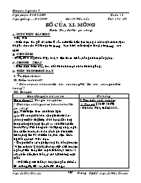 Giáo án Ngữ văn 9 - Tuần 31 - Nguyễn Thị Chuyên - Trường THCS Nguyễn Văn Thuộc