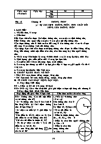 Giáo án Hình học Lớp 9 - Chương 2 - Năm học 2