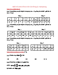 Phiếu bài tập số 10 môn Đại số Lớp 9 - Tuần 1
