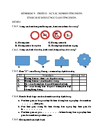 Phiếu bài tập số 8 môn Hình học Lớp 9 - Tuần 9 - Bài: Sự xác định đường tròn. Tính chất đối xứng của đường tròn (Có đáp án)