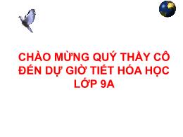 Bài giảng Hóa học 9 - Bài 11: Phân bón hóa họ