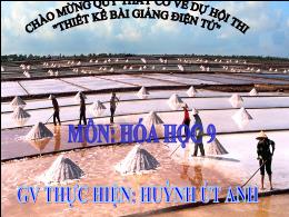 Bài giảng Hóa học 9 - Chương 4: Hiđrocacbon.