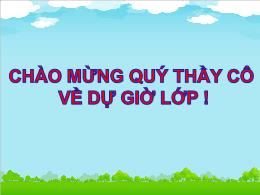 Bài giảng Sinh học Lớp 9 - Chương III: ADN và