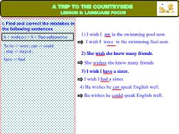 Bài giảng Tiếng Anh Lớp 9 - Unit: A trip to t