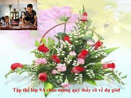 Bài giảng Toán 9 - Tiết 15: Căn bậc ba