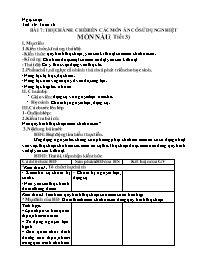 Giáo án Công nghệ 9 - Tuần 16 - Năm học 2020-