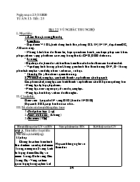 Giáo án Địa lí 9 - Tuần 13, Bài 23: Vùng Bắc 