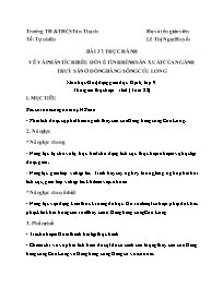 Giáo án Địa lí 9 - Tuần 22-24 - Lê Thị Ngọc H