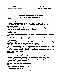 Giáo án Địa lí 9 - Tuần 22 - Năm học 2021-202