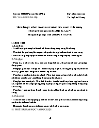 Giáo án Địa lí 9 - Tuần 23, Bài: Vùng đồng bằ