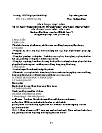 Giáo án Địa lí 9 - Tuần 24 - Năm học 2021-202