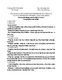 Giáo án Địa lí 9 - Tuần 30, Bài: Phát triển t
