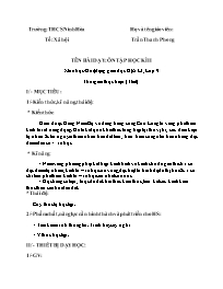 Giáo án Địa lí 9 - Tuần 33 - Trần Thanh Phong