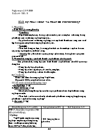 Giáo án Địa lí 9 - Tuần 4, Bài 8: Sự phát tri