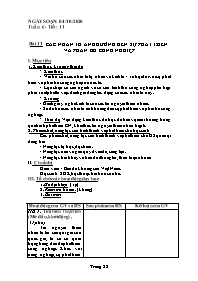 Giáo án Địa lí 9 - Tuần 6 - Năm học 2020-2021