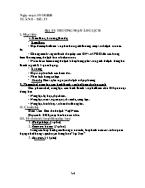 Giáo án Địa lí 9 - Tuần 8, Bài 15: Thương mại