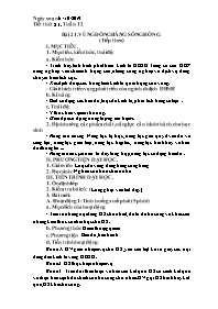 Giáo án Địa lí Lớp 9 - Tuần 12 - Năm học 2019