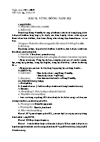 Giáo án Địa lí Lớp 9 - Tuần 19 - Năm học 2019