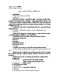 Giáo án Địa lí Lớp 9 - Tuần 20 - Năm học 2019