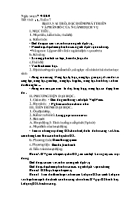 Giáo án Địa lí Lớp 9 - Tuần 7 - Năm học 2019-