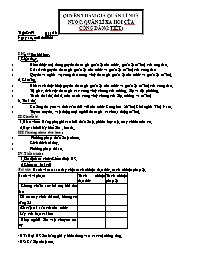 Giáo án GDCD 9 - Bài 16: Quyền tham gia quản