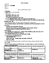 Giáo án GDCD 9 - Tiết 1, Bài 1: Chí công vô t