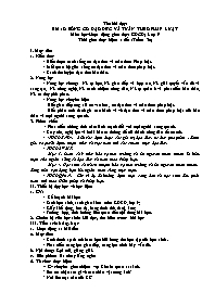 Giáo án GDCD 9 - Tuần 30, Bài 18: Sống có đạo