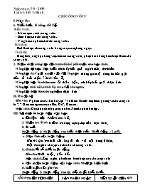 Giáo án GDCD Lớp 9 - Tiết 1, Bài 1: Chí công 