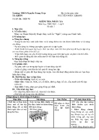 Giáo án Giáo dục thể chất 9 - Tuần 26 - Năm h