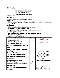 Giáo án Giáo dục thể chất Lớp 9 - Tuần 21