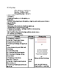 Giáo án Giáo dục thể chất Lớp 9 - Tuần 26