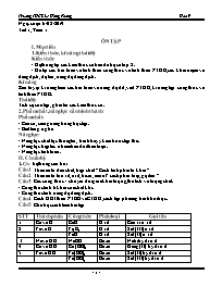 Giáo án Hóa học 9 - Tuần 1 - Năm học 2019-202