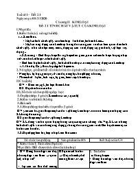 Giáo án Hóa học 9 - Tuần 11 - Năm học 2020-20