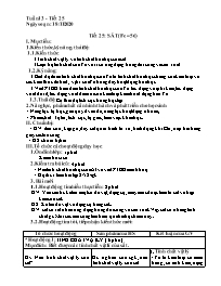 Giáo án Hóa học 9 - Tuần 13 - Năm học 2020-20