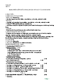 Giáo án Hóa học 9 - Tuần 29 - Năm học 2021-20