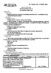 Giáo án Hóa học 9 - Tuần 34 - La Thị Thu Than