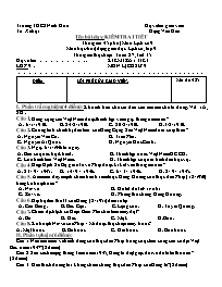 Giáo án Lịch sử 9 - Tuần 27 - Đặng Văn Gấu