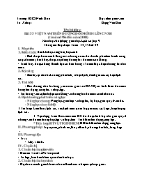 Giáo án Lịch sử 9 - Tuần 34+35 - Đặng Văn Gấu