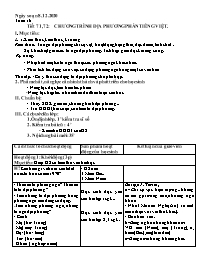Giáo án môn Ngữ văn 9 - Tuần 16 - Năm học 202