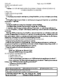 Giáo án môn Ngữ văn 9 - Tuần 3, Tiết 11-15 - 