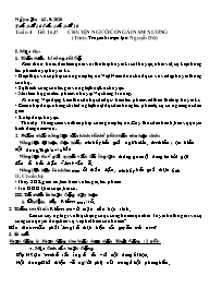 Giáo án môn Ngữ văn 9 - Tuần 4, Tiết 16-20 -