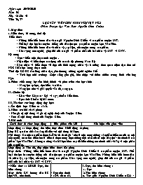 Giáo án môn Ngữ văn 9 - Tuần 8, Tiết 36-40 -