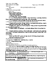 Giáo án môn Ngữ văn Lớp 9 - Tuần 14 - Năm học