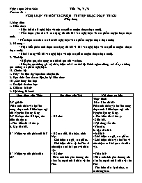 Giáo án Nâng cao Ngữ văn 9 - Chuyên đề 4: Ngh