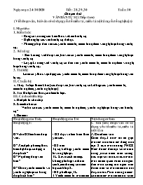 Giáo án Nâng cao Ngữ văn 9 - Tiết 28-30, Chuy