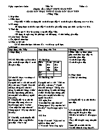 Giáo án Nâng cao Ngữ văn 9 - Tuần 12 - Năm họ