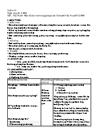 Giáo án Nâng cao Ngữ văn 9 - Tuần 21 - Năm họ