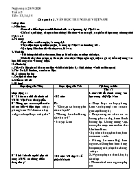 Giáo án Nâng cao Ngữ văn 9 - Tuần 5, Chuyên đ