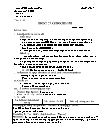 Giáo án Ngữ văn 9 - Tuần 1 - Năm học 2019-202