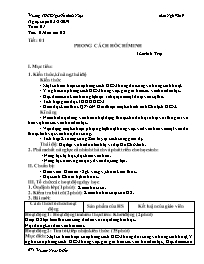 Giáo án Ngữ văn 9 - Tuần 1, Tiết 1-5 - Năm họ